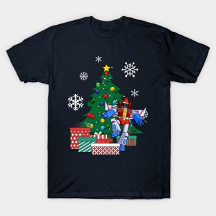 Starscream Around The Christmas Tree Transformers T-Shirt